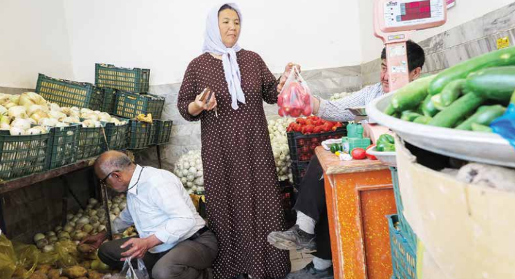 حمیده خانم از مهاجران نسل سومی ساکن قزاق محله گرگان
