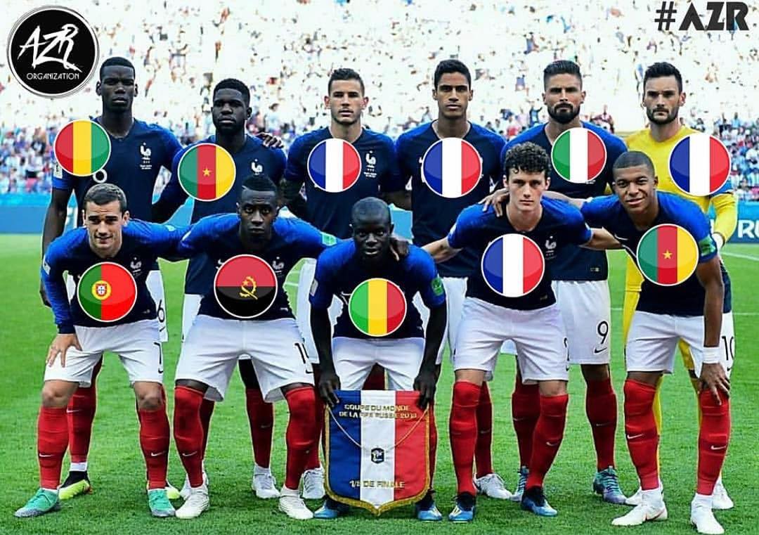 داستان فرانسه، مهد پرورش فوتبالیست های مهاجر